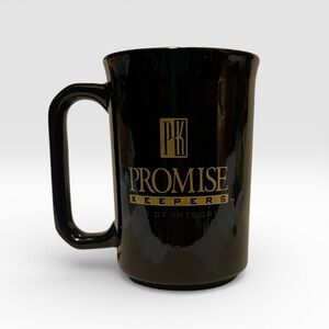 Promise Keepers Black Ceramic‎ Mug 1995